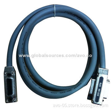 IEEE 488 Cable for Digital Communication, Available with GPIB Interface